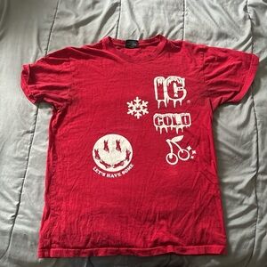 Billionaire Boys Club Red Graphic Tee